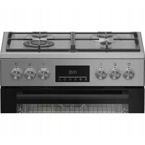 Εστίες αερίου με ηλεκτρικό φούρνο Beko 60cm