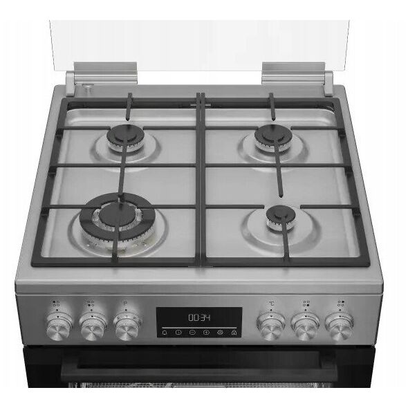 Εστίες αερίου με ηλεκτρικό φούρνο Beko 60cm