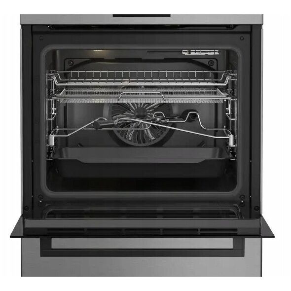 Εστίες αερίου με ηλεκτρικό φούρνο Beko 60cm