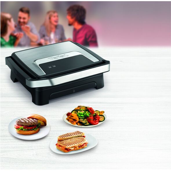 Ηλεκτρική σχάρα Tefal Inicio 2000 W από ανοξείδωτο χάλυβα