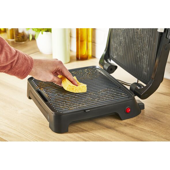 Ηλεκτρική σχάρα Tefal Inicio 2000 W από ανοξείδωτο χάλυβα