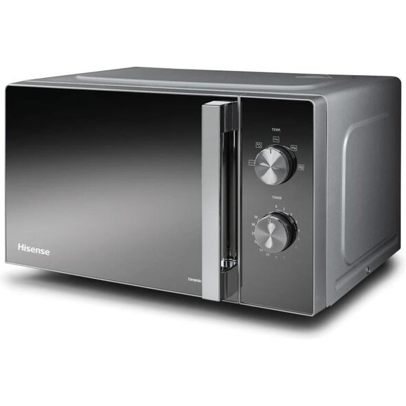 Φούρνος μικροκυμάτων Hisense 20 L 700 W με καθρέφτη/γκρι