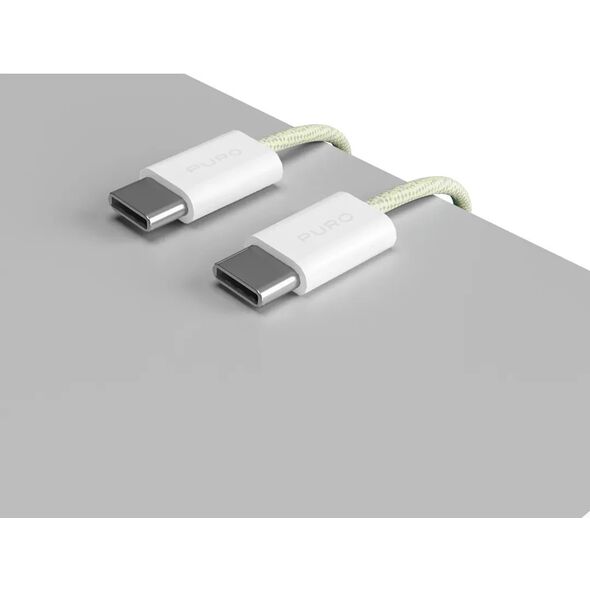 Puro Fabrik 2.0 USB-C σε USB-C 60 W κίτρινο - Καλώδιο