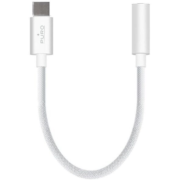 Puro Fabrik 3,5 mm - USB-C λευκό - Αντάπτορας