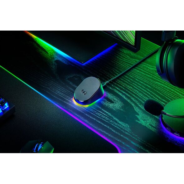Razer Mouse Dock Pro + Wireless Charging Puck Bundle RGB