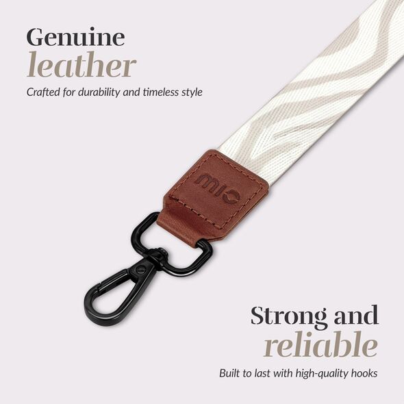 MIO Sandy Zebra Lanyard