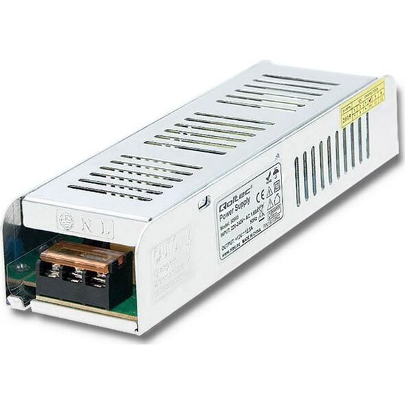 Qoltec Zasilacz impulsowy LED IP20 150W 12V 12.5A Slim (50965)