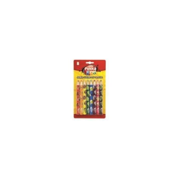 Pukka Pad Kredki Jumbo 8 kolorĂłw