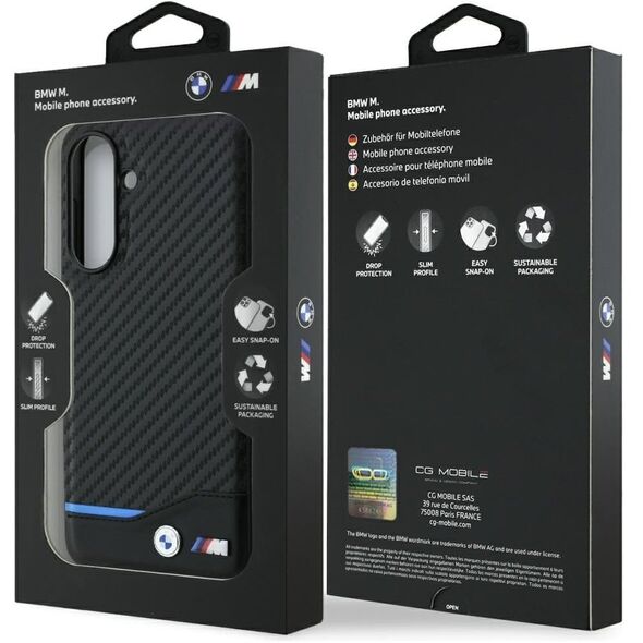 Θήκη BMW M Carbon για Samsung Galaxy A56 μαύρο