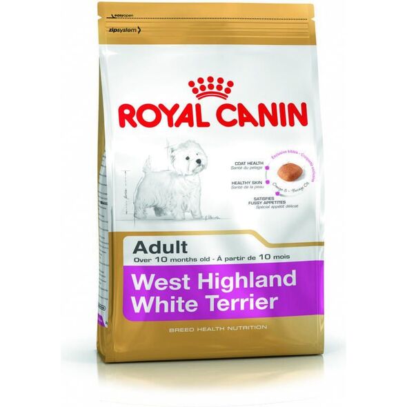 Royal Canin West Highland White Terrier Adult karma sucha dla psów dorosłych rasy west highland white terrier 1.5kg