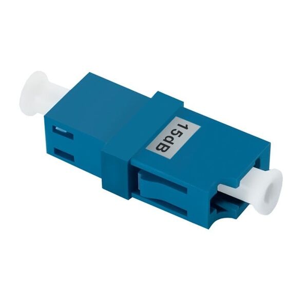 Qoltec Tłumik światłowodowy LC/UPC(Female) - LC/UPC(Female) 15dB SingleMode (54182)