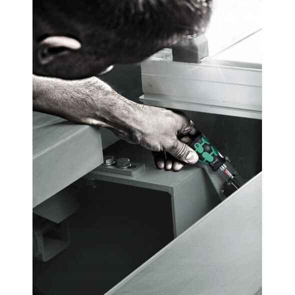 Wera Wera Kraftform compact stubby magazine 4 bit set (black/green, 7 pieces)