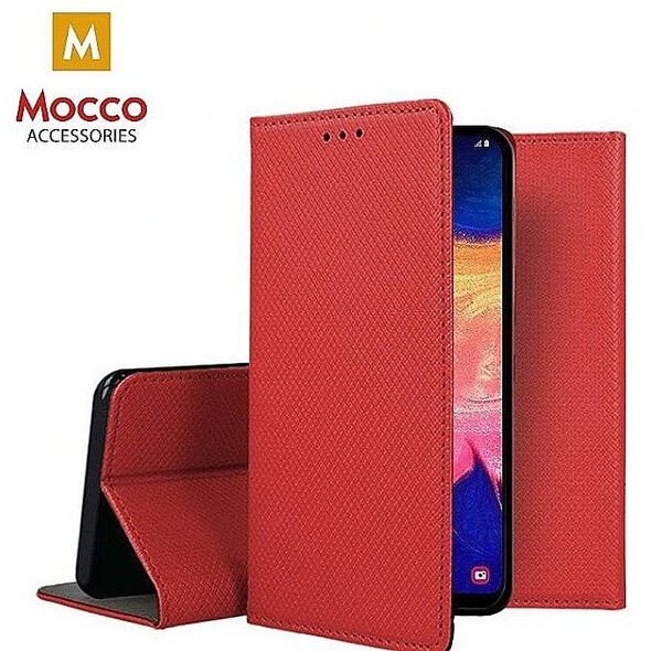 Θήκη Βιβλίου Mocco Smart Magnet για Apple iPhone 12 Pro Max Κόκκινο