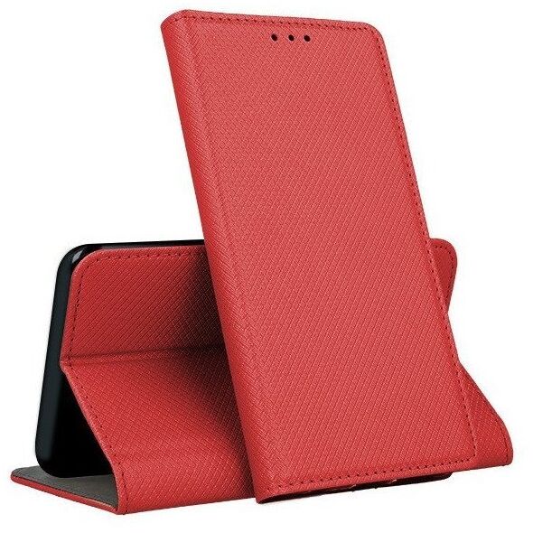 Θήκη Βιβλίου Mocco Smart Magnet για Apple iPhone 12 Pro Max Κόκκινο