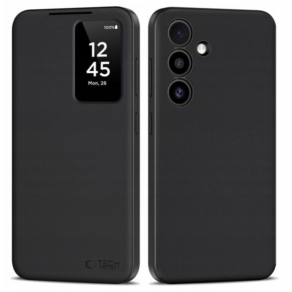 TECH-PROTECT SMART WALLET GALAXY S25 MATTE BLACK