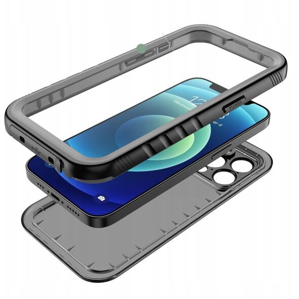 TECH-PROTECT SHELLBOX IP68 IPHONE 15 ΜΑΥΡΟ