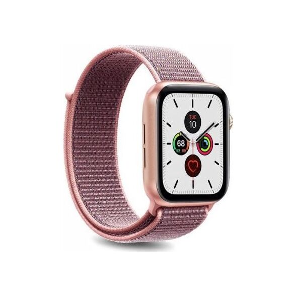 Puro PURO Apple Watch Band - Nylonowy pasek do Apple Watch 38 / 40 mm (Różowy)