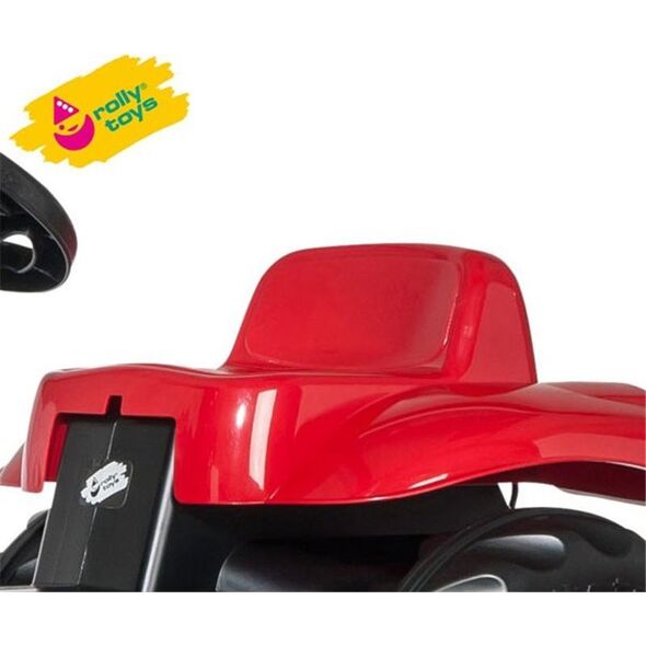 Rolly Toys Traktor na pedały Massey Ferguson z przyczepką