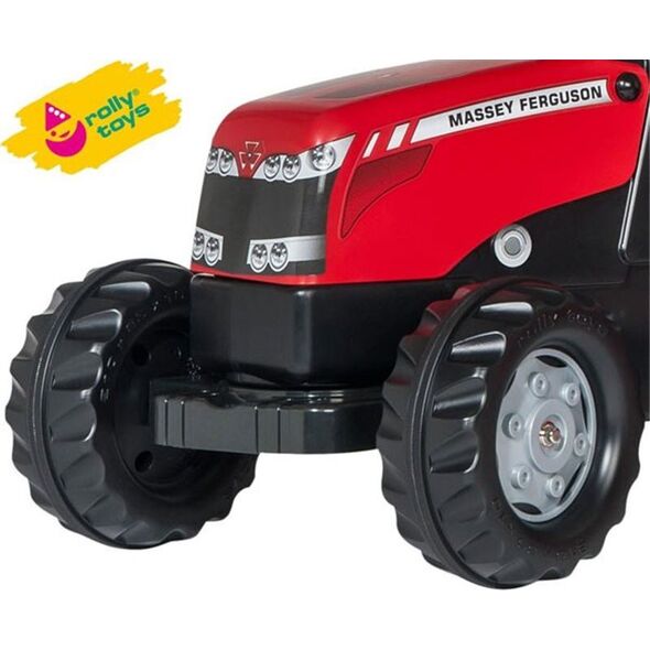 Rolly Toys Traktor na pedały Massey Ferguson z przyczepką
