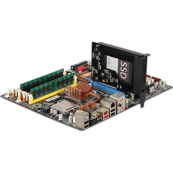 Kieszeń Icy Dock 2.5" SATA SSD/HDD - PCIe 2.0 x1 ToughArmor (MB839SP-B)