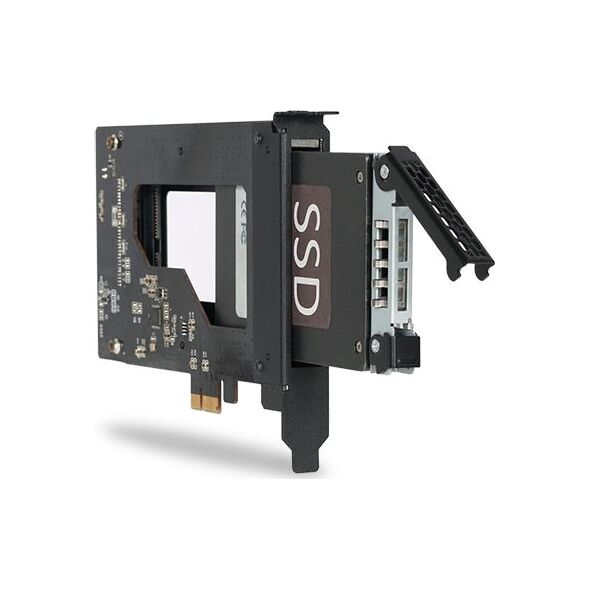 Kieszeń Icy Dock 2.5" SATA SSD/HDD - PCIe 2.0 x1 ToughArmor (MB839SP-B)