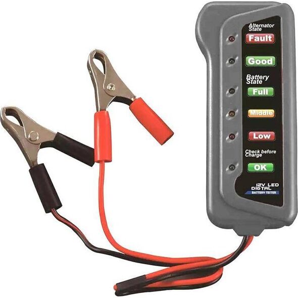 Aptel TESTER AKUMULATORÓW SAMOCHODOWYCH Kompaktowy 12V PT11