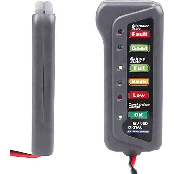 Aptel TESTER AKUMULATORÓW SAMOCHODOWYCH Kompaktowy 12V PT11