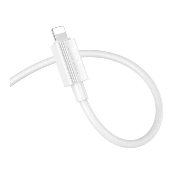 Καλώδιο USB Hoco HOCO καλώδιο USB A σε Lightning 2,4A X107 1 m λευκό