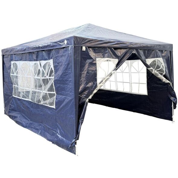 PAWILON NAMIOT OGRODOWY 3X4X2.5M GRANATOWY SASKA GARDEN