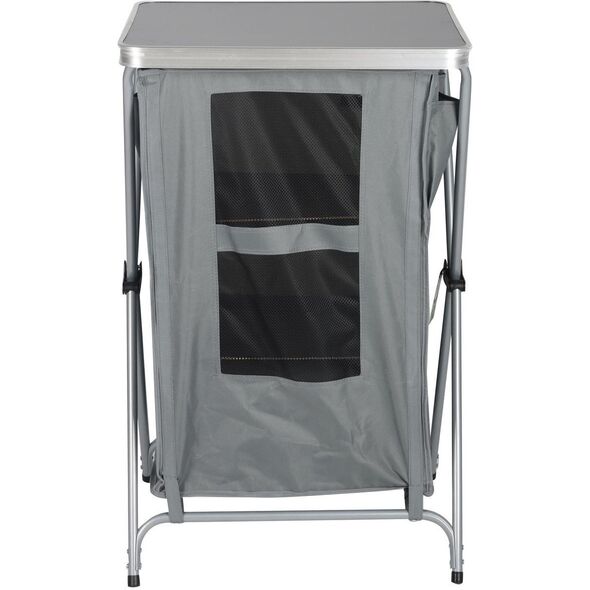 SZAFA TURYSTYCZNA SKŁADANA Z 3 PÓŁKAMI 60x51x98CM ENERO CAMP