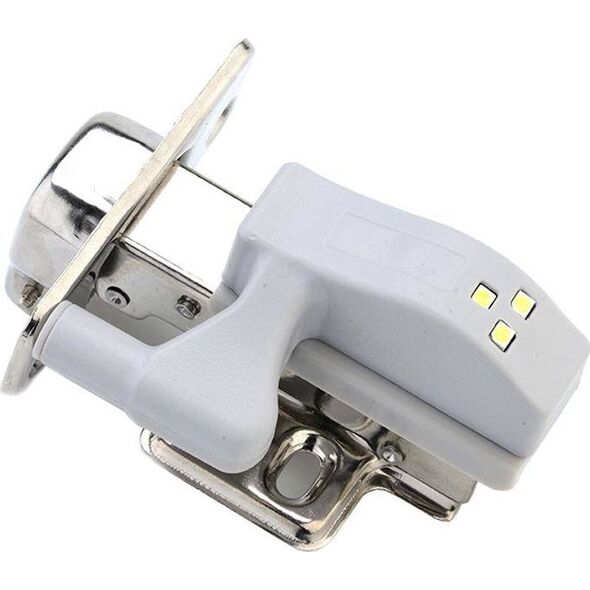 ECpower ZD23F LAMPKA LAMPA MEBLE 3 x LED NA ZAWIASY SZARA