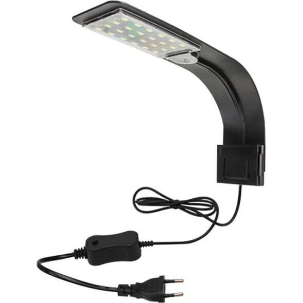 Aptel Lampa Akwariowa 24 x LED 10W Energooszczędna czarna (ZD80A)