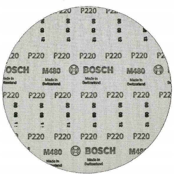 Szlifierka Bosch Bosch Expert M480 mesh sanding sheet O 125mm, K120 (50 pieces, for eccentric sanders)