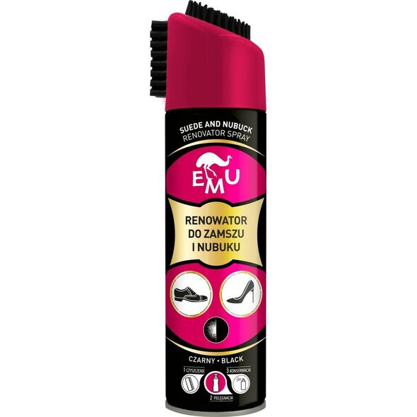 Vaco EMU Renowator do zamszu i nubuku Czarny 250 ml
