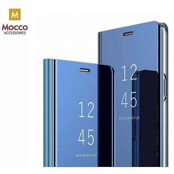 Mocco Θήκη Clear View Cover Για Samsung Galaxy S23 Μπλε
