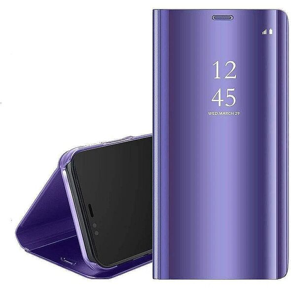Θήκη Mocco Clear View Cover για Samsung N970 Galaxy Note 10 Μωβ