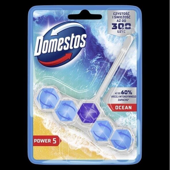 Domestos kostka toaletowa power 5 ocean 1 x 50 g 50g