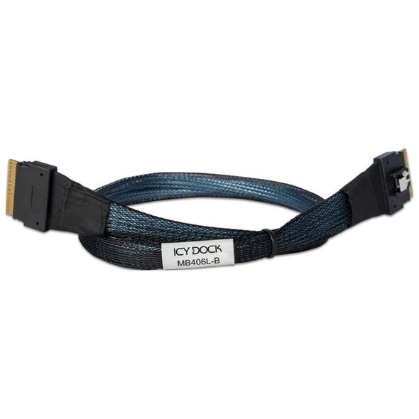Καλώδιο IcyDock SlimSAS SFF-8654 8i σε SlimSAS SFF-8654 8i