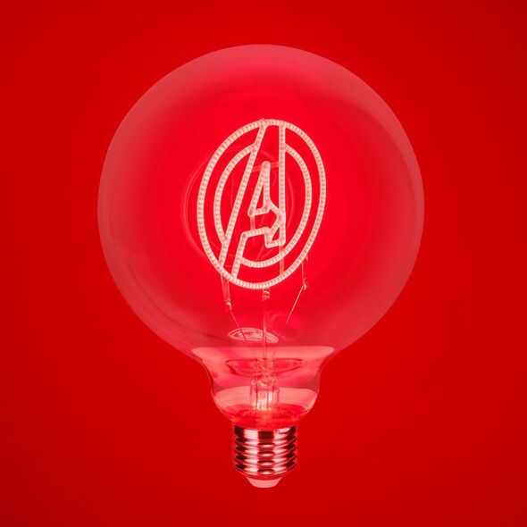 PALADONE Marvel Avengers LED Żarówka (e27) ledowo-neonowa (17,7 cm)