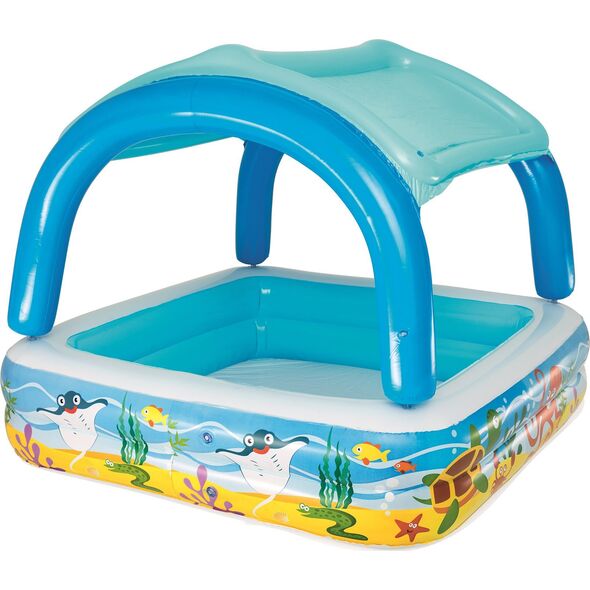 Bestway Basenik dla dzieci z daszkiem 140 x 140 x 114 cm (52192)