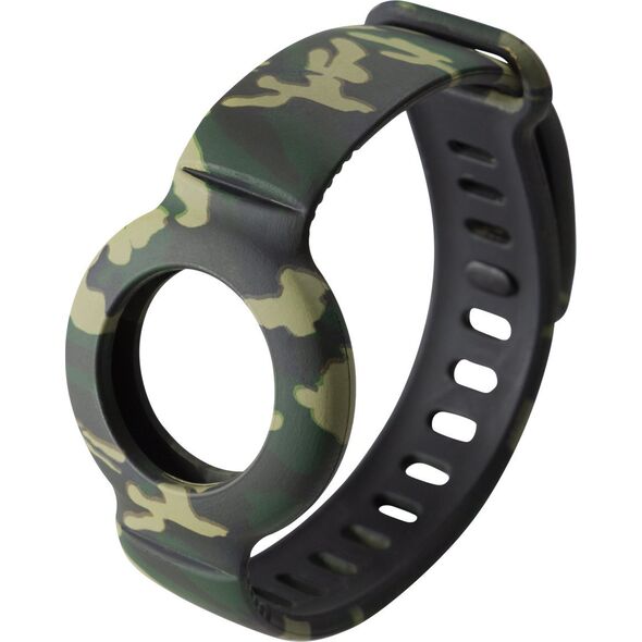 Deltaco Deltaco MCASE-TAG18, Camouflage, Silicone, AirTag, 35 mm, 245 mm, 8 mm