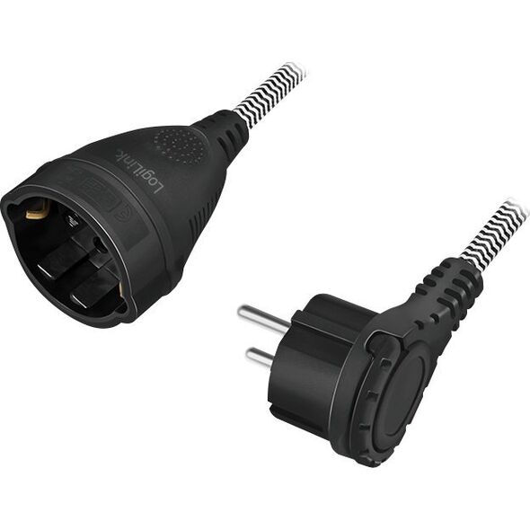 Kabel USB LogiLink Cable Logilink Power Cord CEE 7/7 to CEE 7/3 3m
