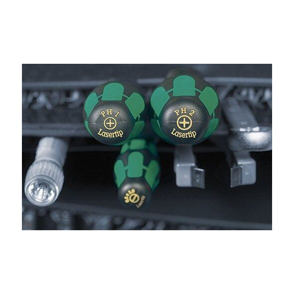 Wera Solidny Wkrętak Śrubokręt Krzyżowy PZ1 80mm Wera