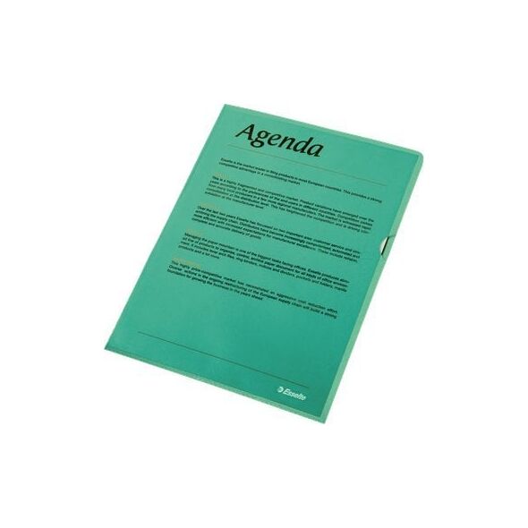 Esselte Esselte 54838, A4, Polypropylene (PP), Green, Portrait, 220 mm, 1 mm 13939083 4001536548383