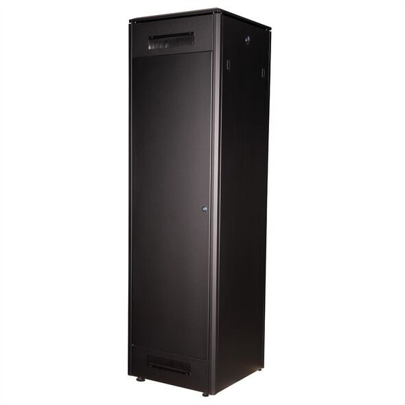 Szafa Roline ROLINE Netzwerkschrank Pro 48,26cm 19Zoll 47 HE 600x600 BxT Glast�r schwarz