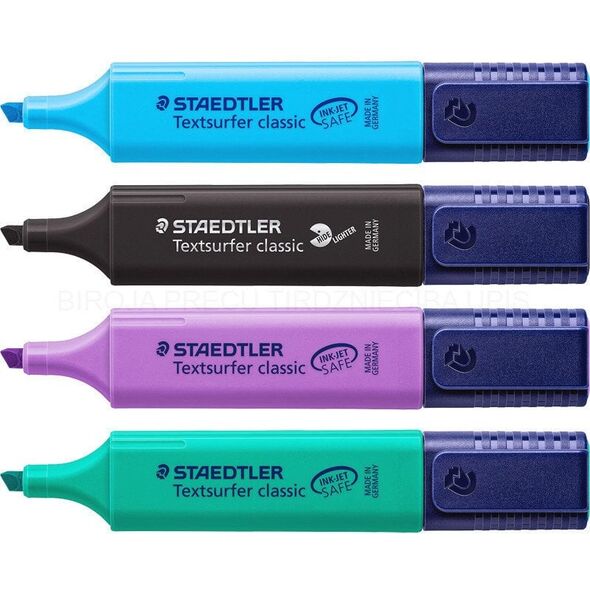 STAEDTLER Κλασικός μαρκαδόρος υπογράμμισης cool & cute Design σετ 4 τεμαχίων