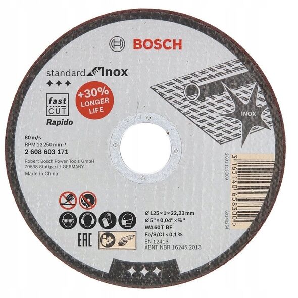 ΔΙΣΚΟΣ ΚΟΠΗΣ PRO 100x125x1mm