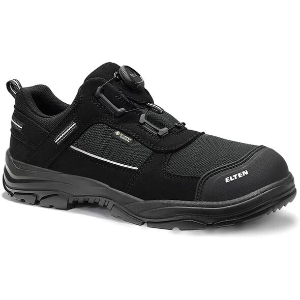 Παπούτσια ELTEN Mike Boa Black Low ESD S3S, μαύρο 43