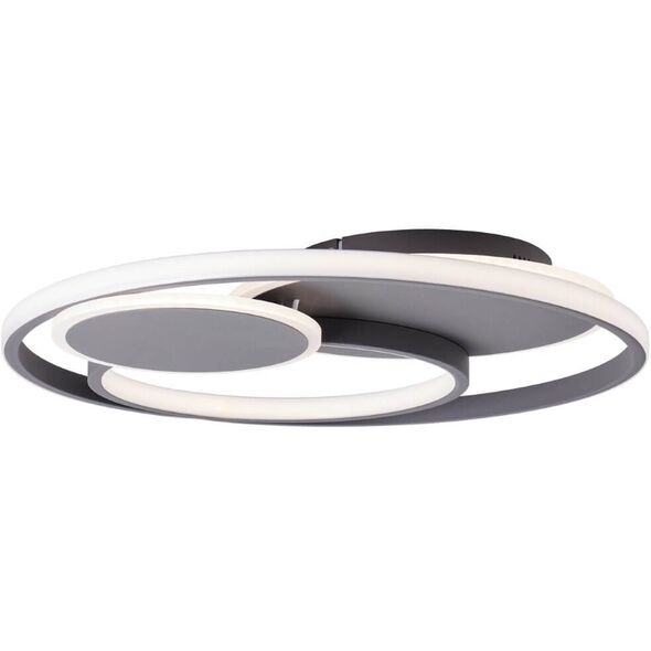 Φωτιστικό οροφής LED BRILLIANT RUNDA, 43 W, 4300 lm, 3000-6000 K, γκρι, o50 x 7 cm, με τηλεχειριστήριο