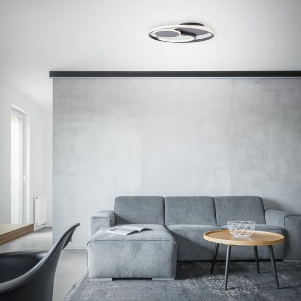 Φωτιστικό οροφής LED BRILLIANT RUNDA, 43 W, 4300 lm, 3000-6000 K, γκρι, o50 x 7 cm, με τηλεχειριστήριο